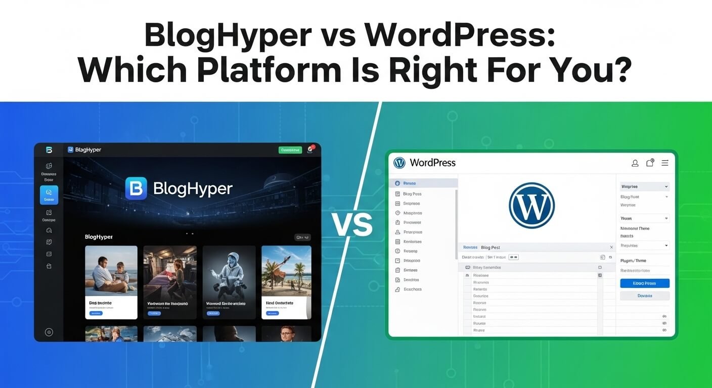 BlogHyper vs WordPress: Which Platform Is Right for You?