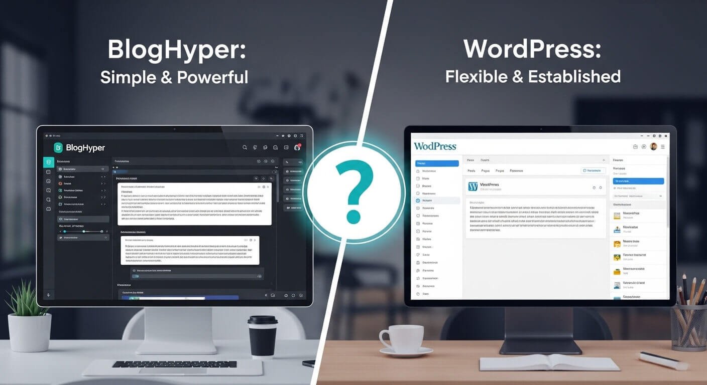 Key Differences: BlogHyper vs WordPress