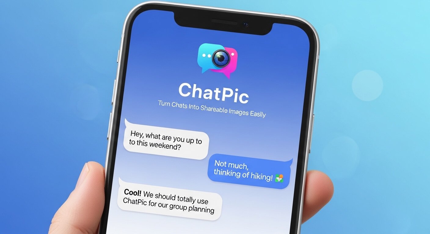 ChatPic: Turn Chats Into Shareable Images Easily