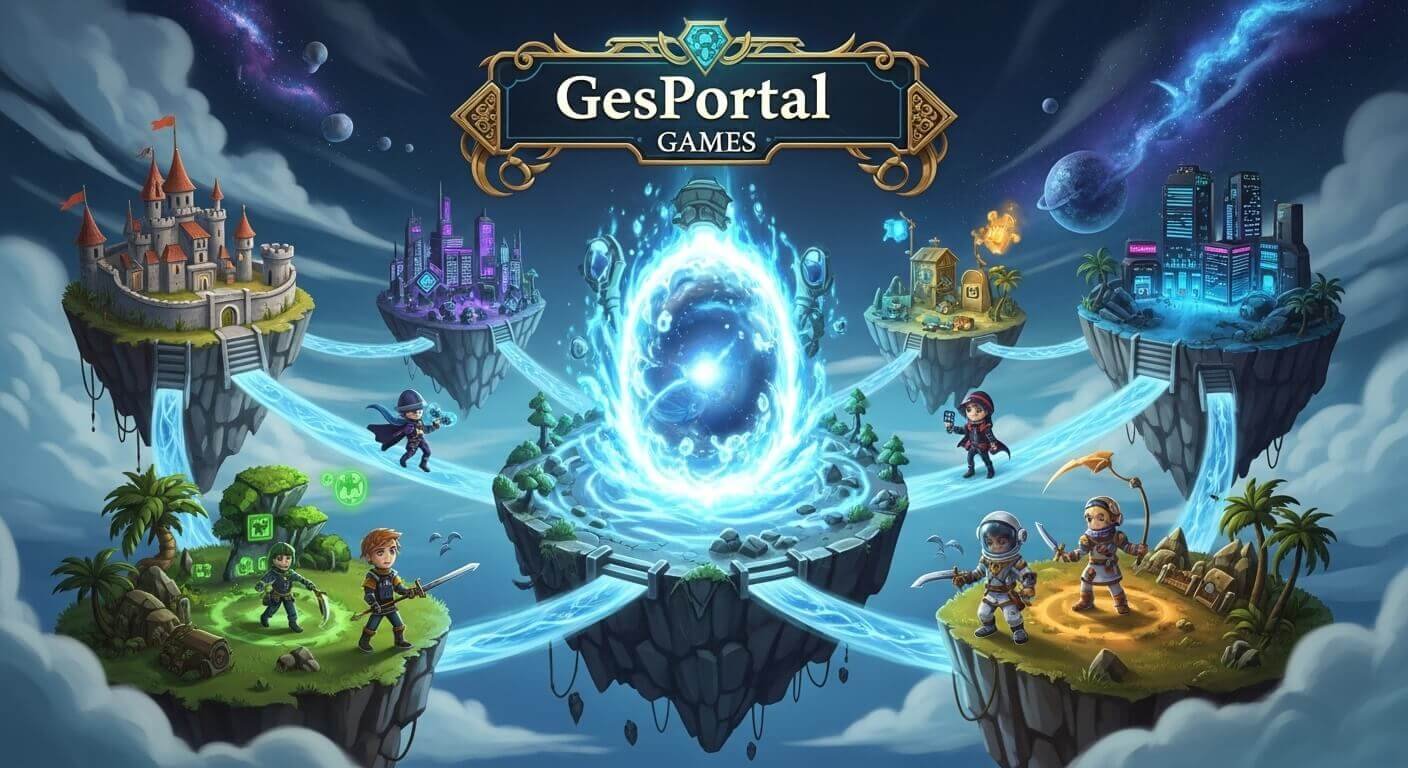 Core features you’ll see on GesPortal Games