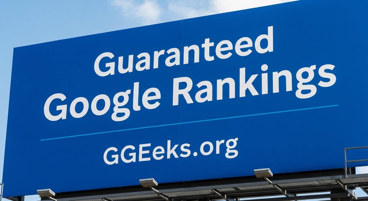 Guaranteed Google Rankings GGeeks.org