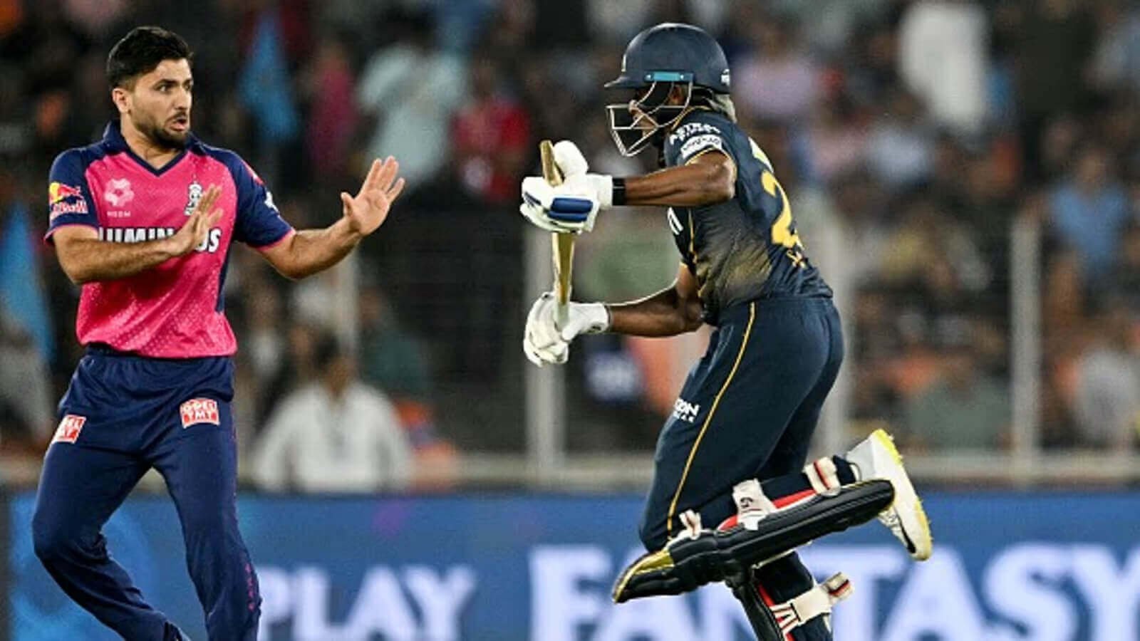 Gujarat Titans vs Rajasthan Royals Standings