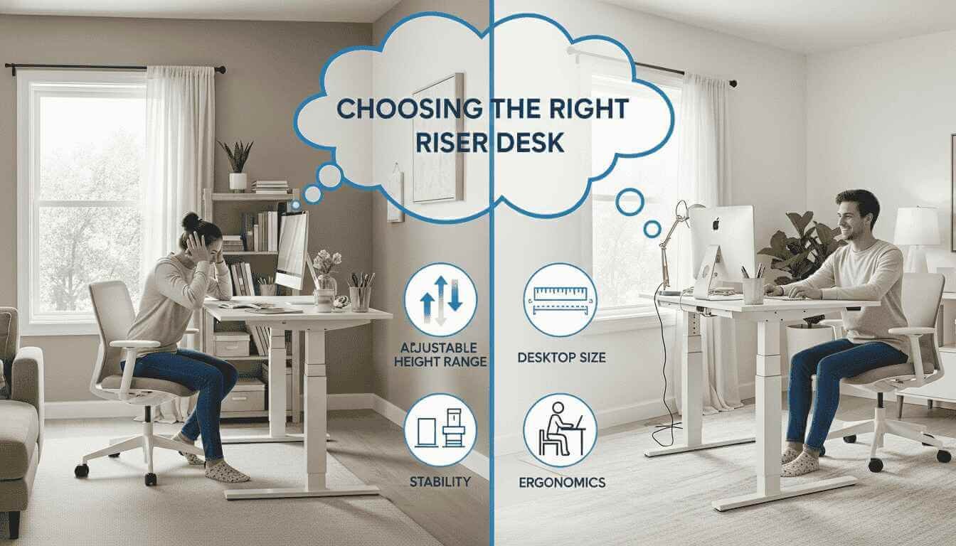 How to choose the right riser desk