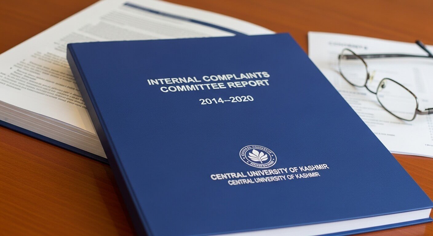 Internal Complaints Committee Report 2014–2020- Central University of Kashmir