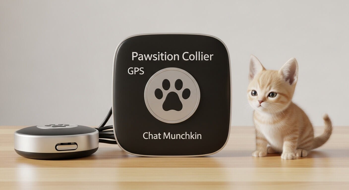 What is the Pawsition Collier GPS Chat Munchkin?